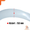 Nissan Navara NP300 White Pearl QX1 Fender Flares (2021-2023)