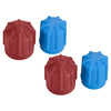 Car R134a 4Pcs A/C System Valve Cap Dust Covers