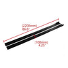 Nissan GTR R33 R34 R35 2 x 86.6" Gloss Black Side Skirt Extensions (1995-2021)