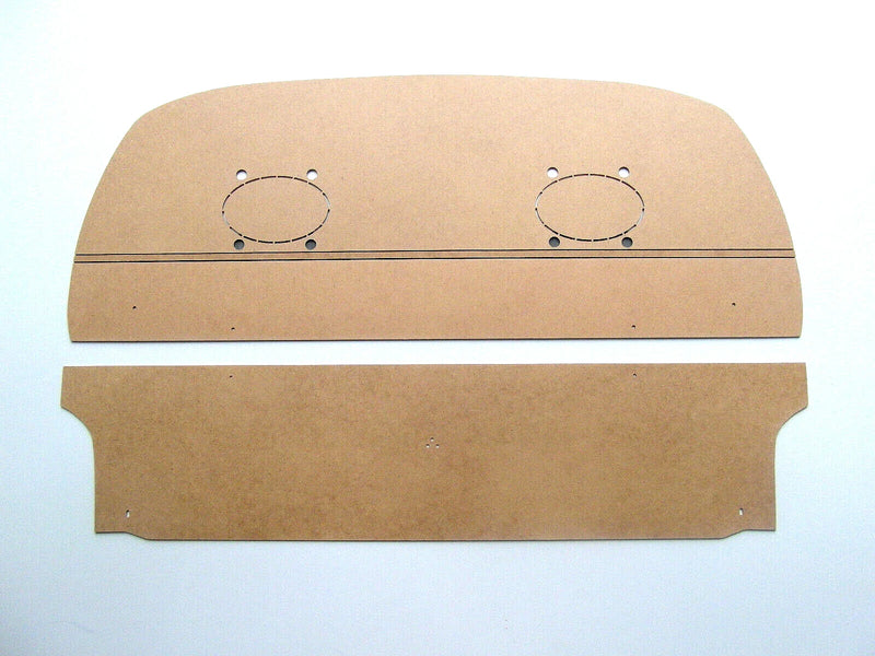 Porsche 911 G-Series 2 x Hardboard Door Panel and Parcel Shelf (1976–86)