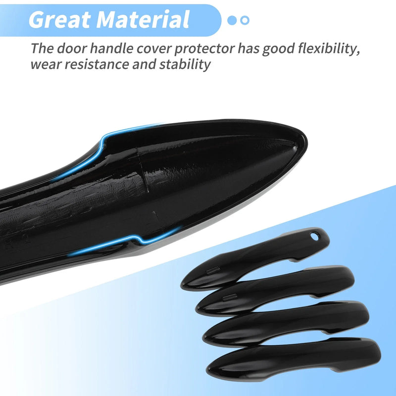 Toyota Camry Corolla Glossy Black Door Handle Cover (2019-2025)