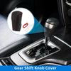 Toyota RAV4 1 Pc Gear Shift Knob Cover Black Red Faux Leather (2013–2016)
