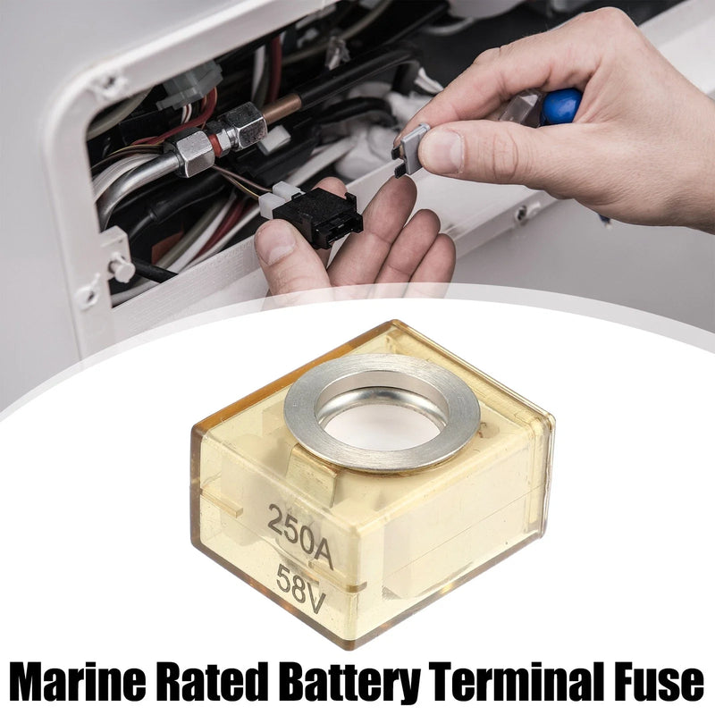 Boat Fuse Terminal / 250A / Waterproof Marine Battery Fuse Terminal