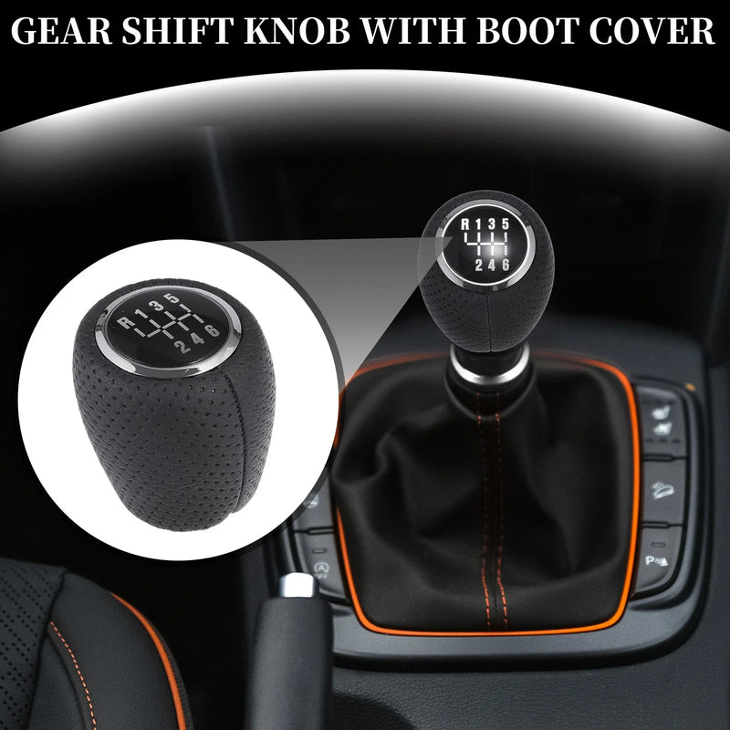 Chevrolet Cruze (2008-2012) Black Plastic 6 Speed Manual Gear Shift Knob