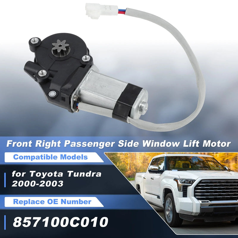 Toyota Tundra Front Right Power Window Lift Motor (2000-2003)