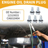 Buick 5 x Oil Drain Plug Pan Thread Repair