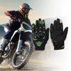 XXL Motorcycle Gloves Breathable Full Finger Nylon Outdoor Gloves Green