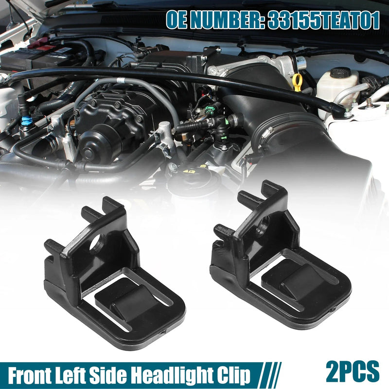 Honda Civic Front Left Headlight Clips (2016-2020)