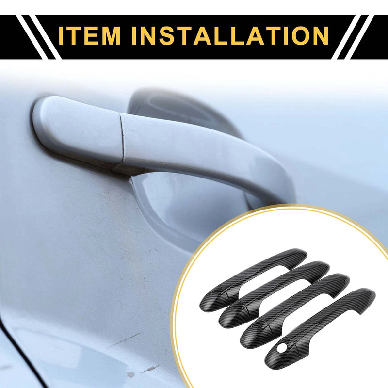 Toyota Tacoma without Keypad 4pcs Exterior Door Handle Cover (2016–2023)