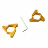 Suzuki Honda Kawasaki Gold 22mm Motorcycle Fork Preload Adjusters