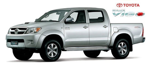 Toyota Hilux MK6 (2005-2014) Gray Rear Window Latch