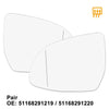 BMW X3 X4 X5 Heated Rearview Mirror Glass Pair (2011-2023)