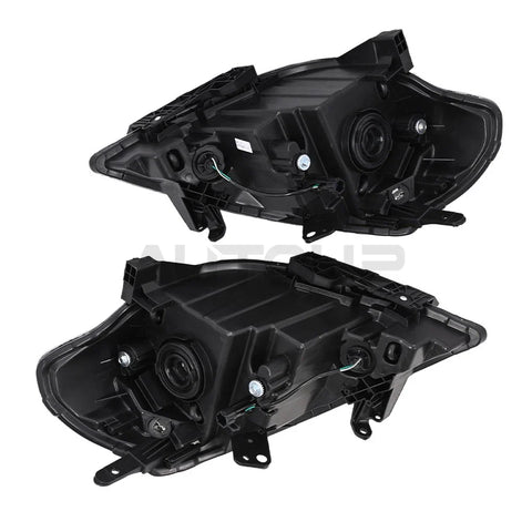 Nissan Versa 2 x Chrome Halogen Headlight (2007–2012)
