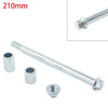 125cc 140cc Quad Dirt Pit Bike M15x 210mm + 2 Spacers Axle