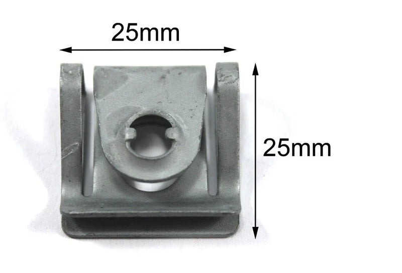 2 x ITG Pipercross Jenvey Air Filter Dzus Mounting Plate Clip