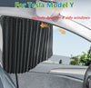 Tesla Model Y 4 x Side Window Sleep Privacy Sunshade Curtain (2020–2024)
