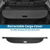 GMC Hummer EV SUV (24-25) Black Carbon Fiber Rear Retractable Cargo Cover