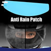 Motorcycle Helmet Anti Rain Film 9.65x3.46 Shield Lens Sticker