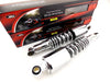 Suzuki T350 300mm JBS Chrome Rear Shock Absorbers