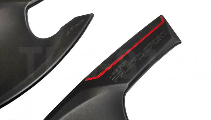 Mitsubishi Pajero Sport Black Door Handle Bowl Cover (2019-2020)