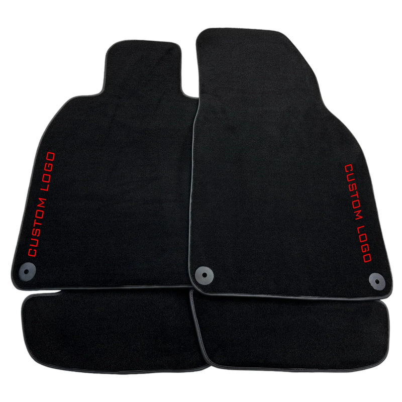 Porsche Cayenne Custom Black Carpet Floor Mats (2003-2010)