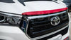Toyota Hilux 1kd1KD / Kun Red Hood Garnish Cover (2018-2019)