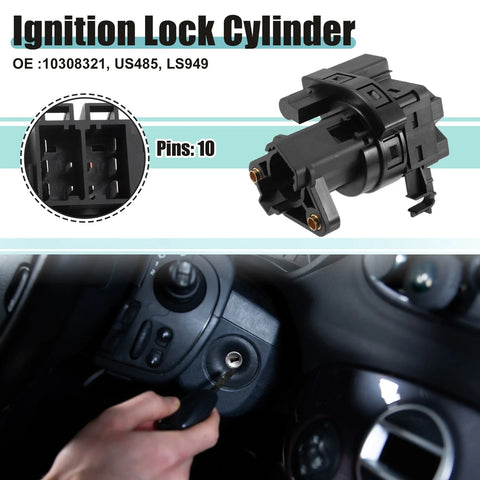 Chevrolet Corvette Ignition Switch Cylinder Lock Assembly (1997 - 2004)