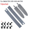 BMW E93 Convertible Hinge Cover Left Right 8 x