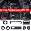 Toyota Prado Land cruiser LC250 8Pcs Gloss Black interior Trim Cover