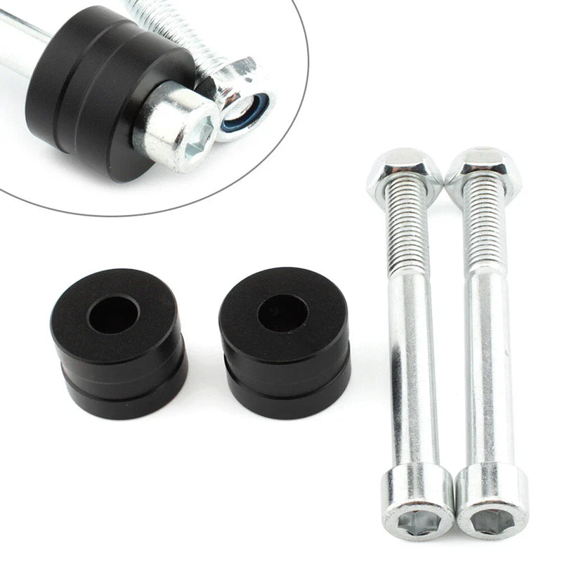 Ducati Hypermotard 1100 Black Handle Bar Risers (2007-2009)