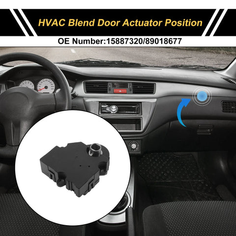 Chevrolet Trailblazer EXT HVAC Heater Blend Door Actuator (03–04)