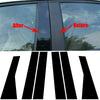 Jeep Grand Cherokee 6 x Side Window Door Pillar Post Covers (2011-2021)