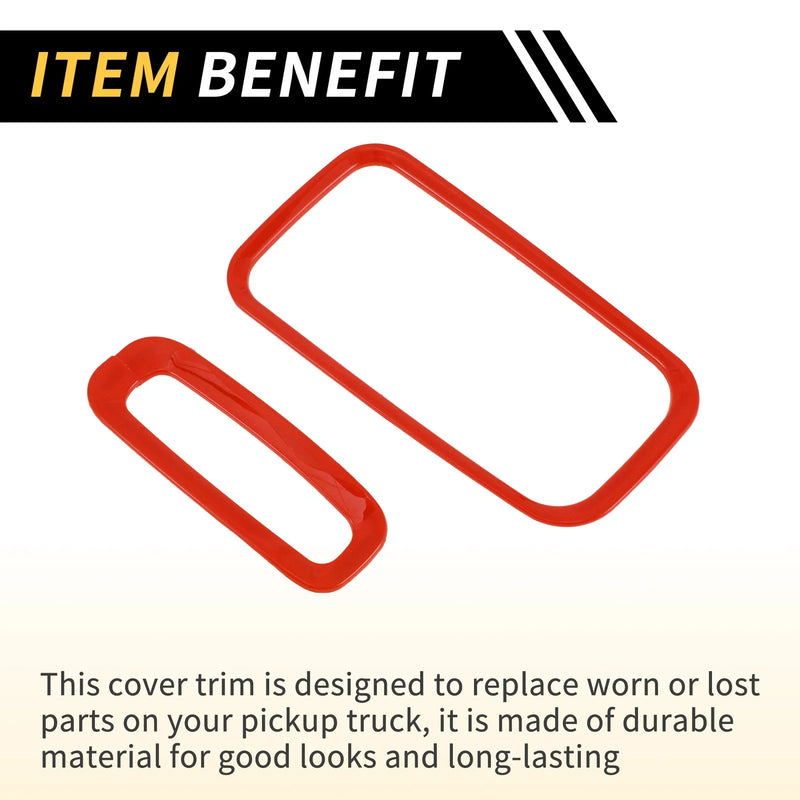 Jeep Wrangler JK Center Console Gear Shift Ring Panel Cover Trim (2011-2017)