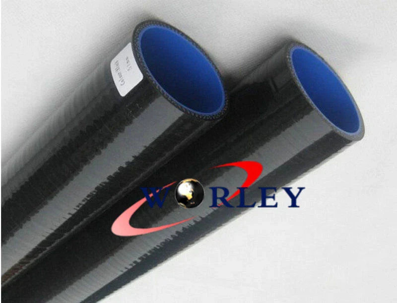 Radiator Intercooler Turbo Pipe Black 76mm 3" Silicone Straight Hose