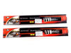 Kawasaki KX250 400mm White/Chrome JBS Rear Shock Absorbers