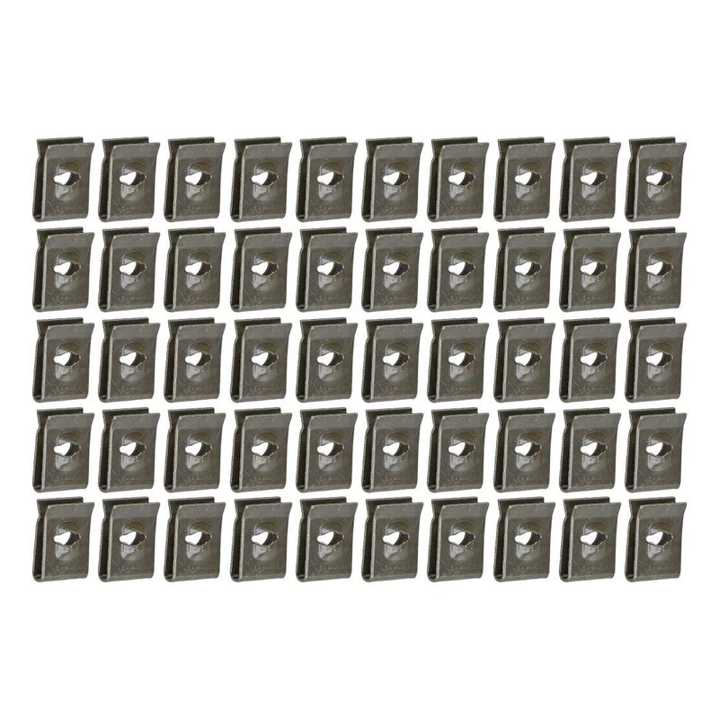 Car Bumper Inner Fender Trim Panel Wheel Well 50pcs U-type Nut Clips
