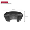 Corvette C8 2020-2023 Dry Carbon Fiber Rear Speaker Panel Cover Trim
