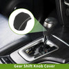 Toyota RAV4 2019-2024 Black Beige Faux Leather Gear Shift Knob Cover