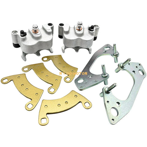 Polaris Ranger XP 900 Front Rear Brake Calipers All 4 W/Pads (2016–2019)