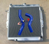 Toyota Land Cruiser 75 Series HZJ75 Alloy Radiator + Silicone Hose (1990-1999)