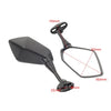 Honda CBR600RR Black Rear View Side Mirrors (2003-2025)