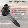 Lincoln Ford Explorer F150 Mustang 6Pcs Ignition Coils with Spark Plugs