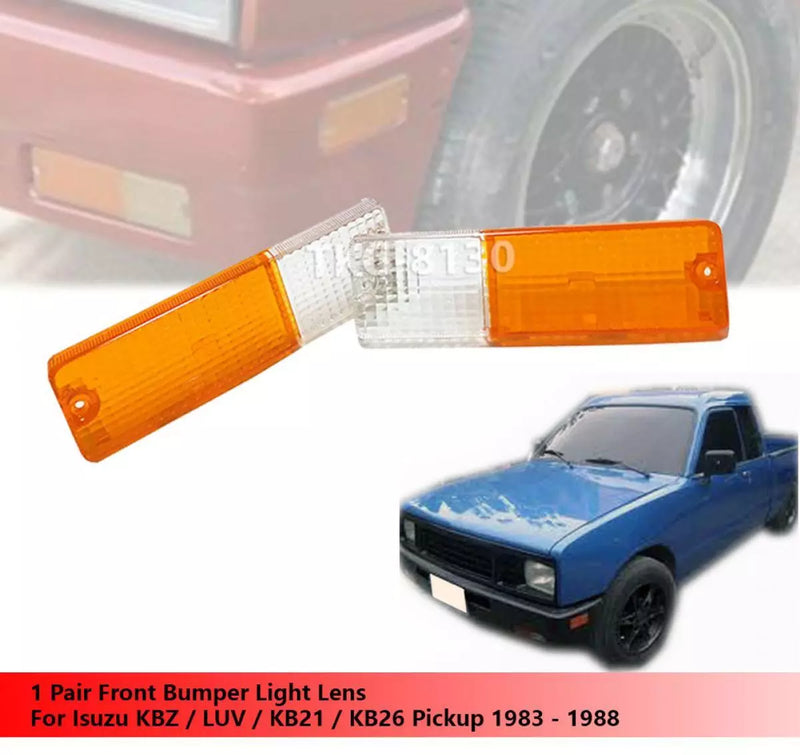 Isuzu TFR KBZ Front Bumper Light Lens (1983-1988)