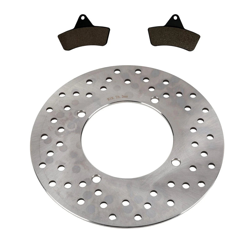Arctic Cat 500 4x4 Rear Brake Rotor & Semi-Metallic Pads (1998–2004)