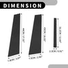 BMW 3 Series E90 Sedan 6 x Car Pillar Window Trim Covers (2005-2012)