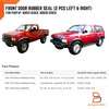 Nissan Navara D21, Pathfinder Door Seal Weatherstrip (1986-1997)