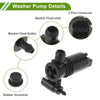 Volvo XC60 Windshield Washer Pump w/Grommet (2009-2023)