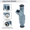 Dodge Durango 5.2L 5.9L Fuel Injector 2 x No.0280155715 (1996-1999)