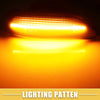 Volvo S60 (Amber, Black) 1 Pair LED Side Marker Light