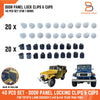 Toyota Land Cruiser FJ40 BJ45 HJ55 40 x Clips (1960-1984)